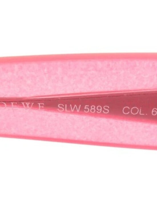 Auth LOEWE Anagram Sunglasses Pink/Silver Plastic/Metal - e60800g main image 6